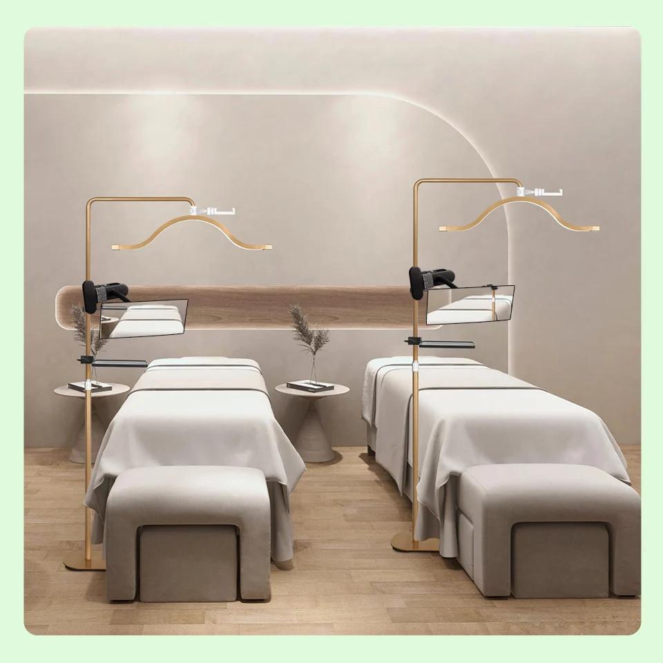 Extension de cils lampe de Salon miroirs de maquillage pince sur ordinateur bureau cils accessoires
