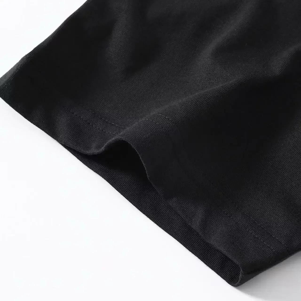 T-Shirt col rond pour hommes, dégradé vibrant, lettre imprimée, manches courtes, tissu doux, haut qu