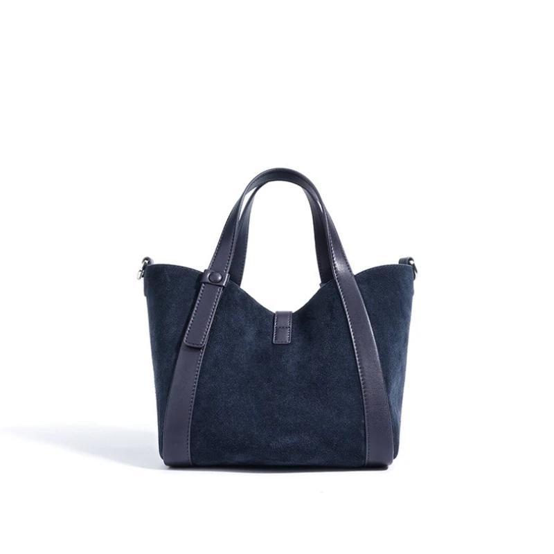 Jonlily femmes sac à bandoulière en cuir véritable femme mode sac à main fourre-tout sac de jour déc