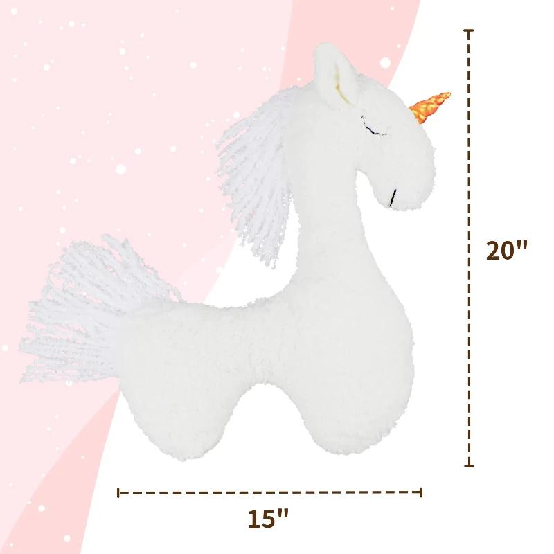 Accessoires photo nouveau-né licorne : coussin, couverture, tapis studio photo pour séances mignonnes