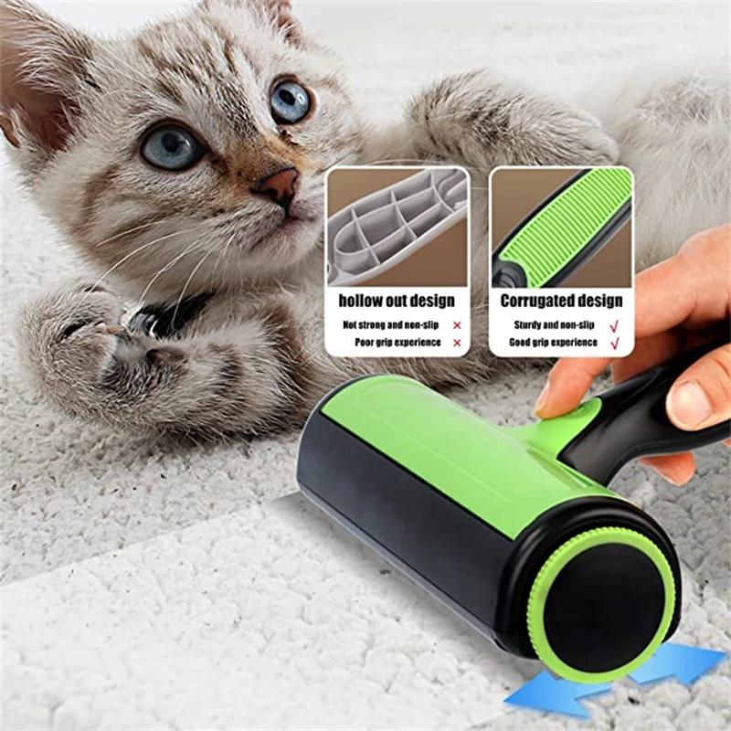 Rouleau à peluches pour enlever les poils de chien, brosse pour animaux de compagnie, enlève les poi