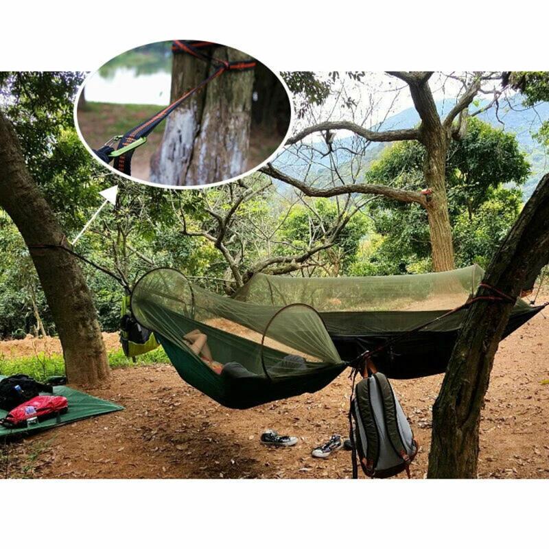 Sangles De hamac en Polyester, haute capacité De charge, 600lb, résistance à la rupture, corde De ce