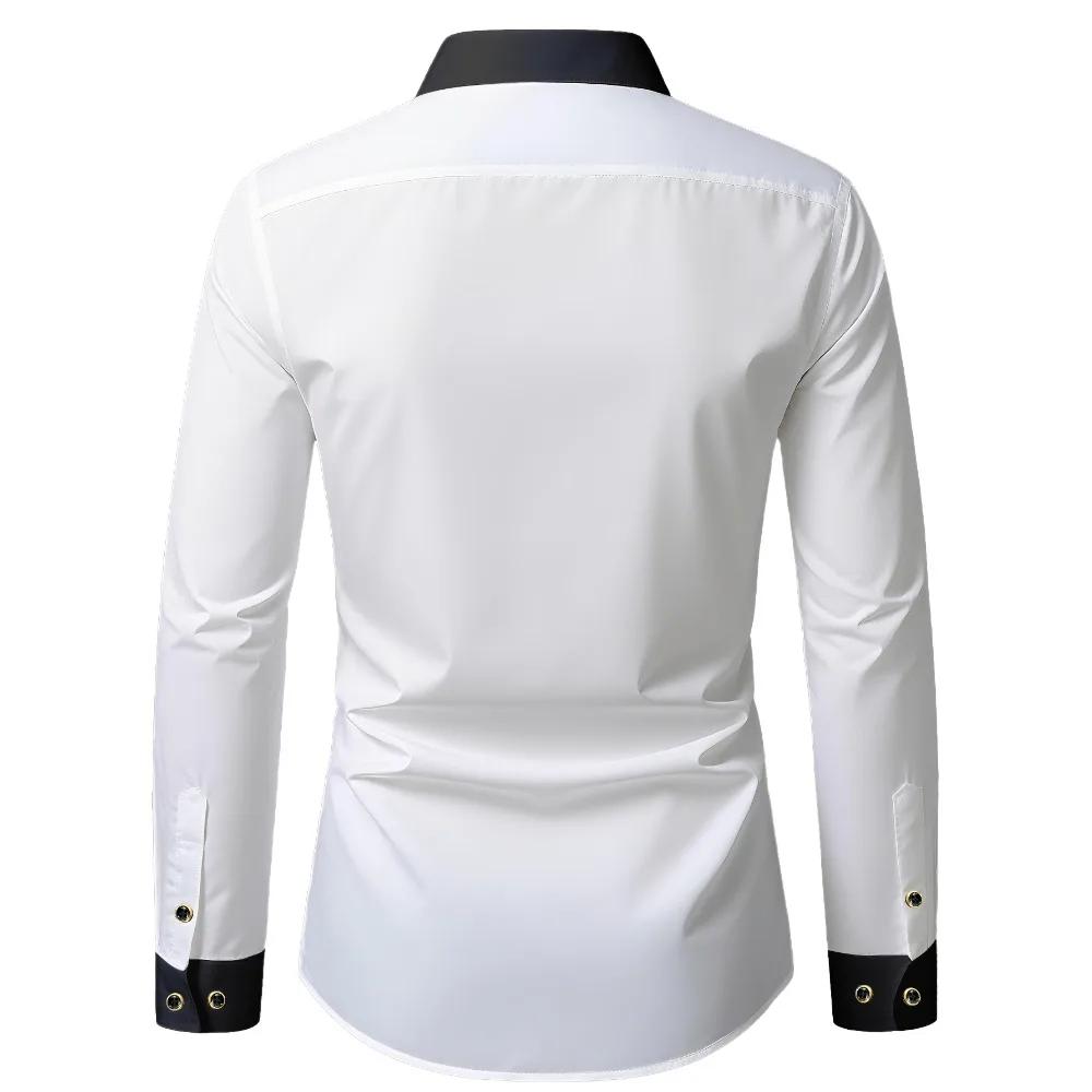 Chemise Homme FGKKS – Nouvelle Collection Imprimée Tendance, Style Décontracté Chic, Manches Longues