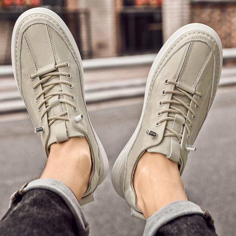 Homme ascenseur baskets hommes Booster chaussures ascenseur hauteur augmenter semelle intérieure 5cm