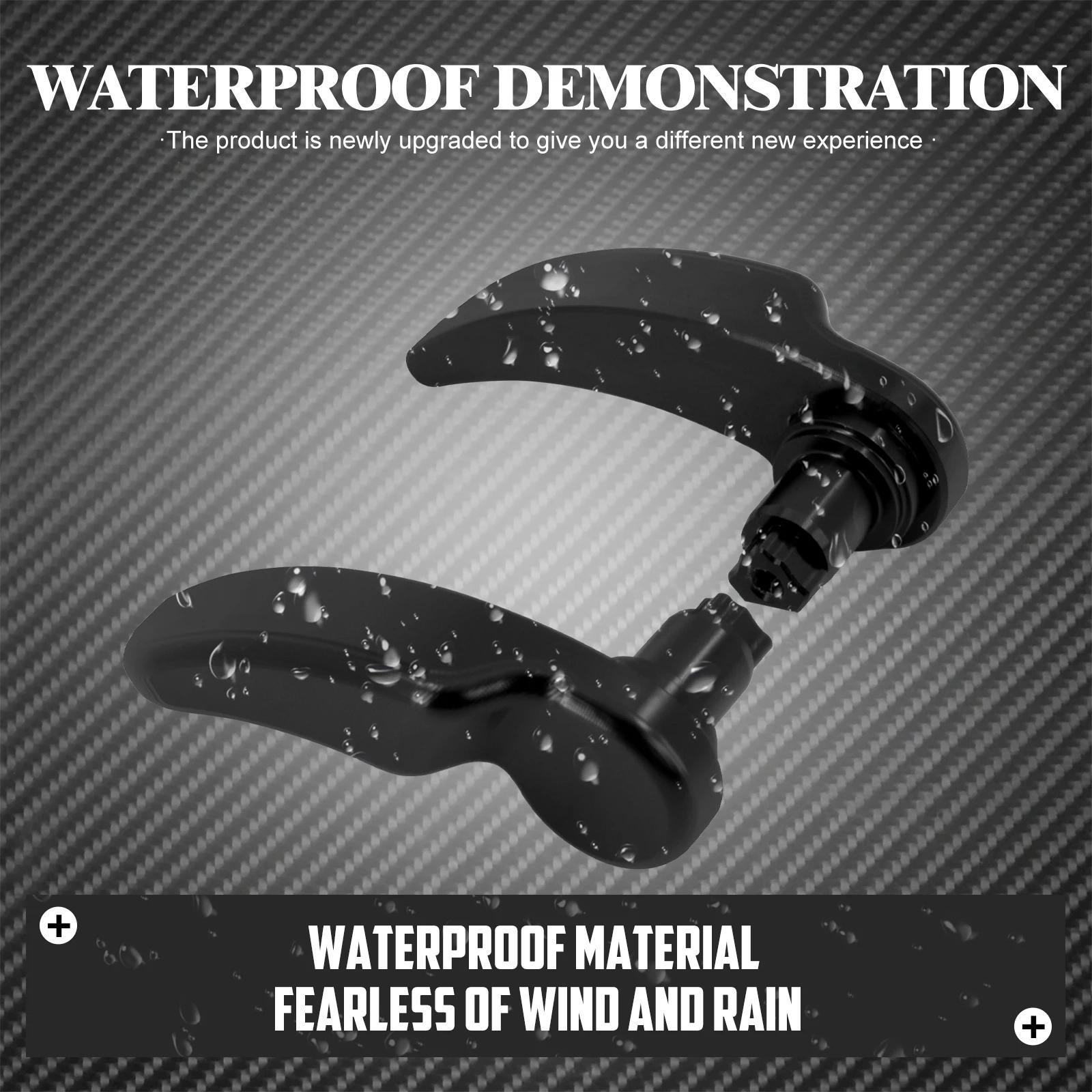 Kit de loquet de sacoche de moto, levier de levage de couvercle noir pour Harley Touring Road King S