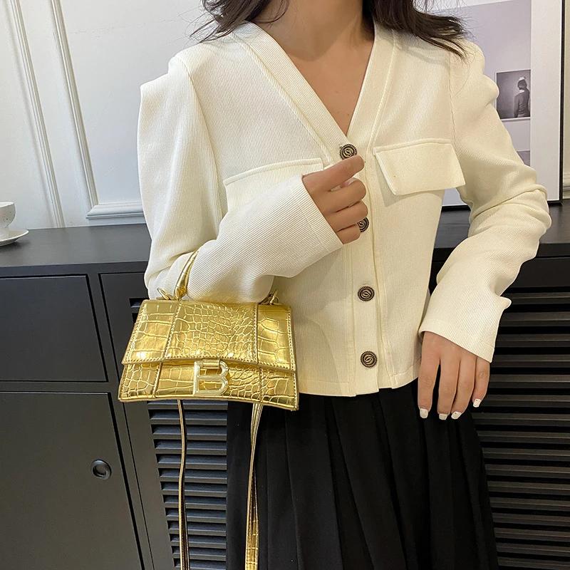 Sac à langer luxe vintage pour femme : bandoulière élégante grande capacité, sac messager pratique bébé