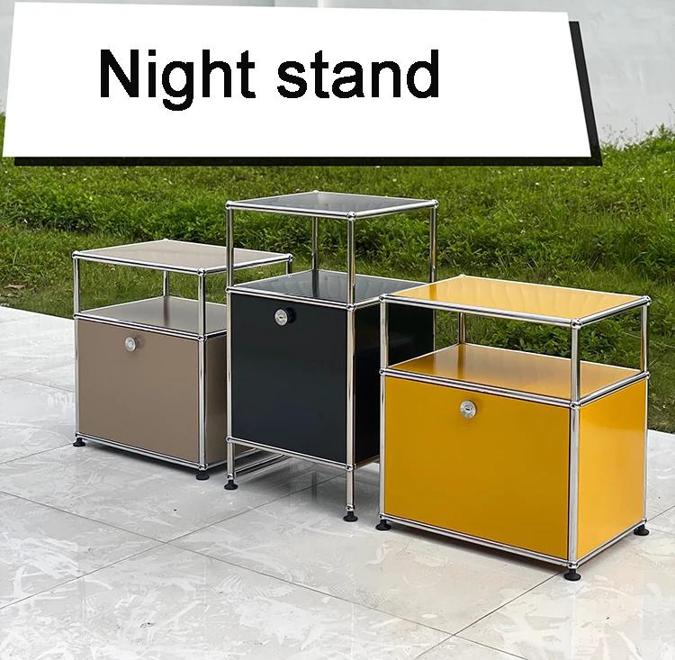 Module modulaire bricolage meubles étagère de rangement buffet taille personnalisée table de nuit ar