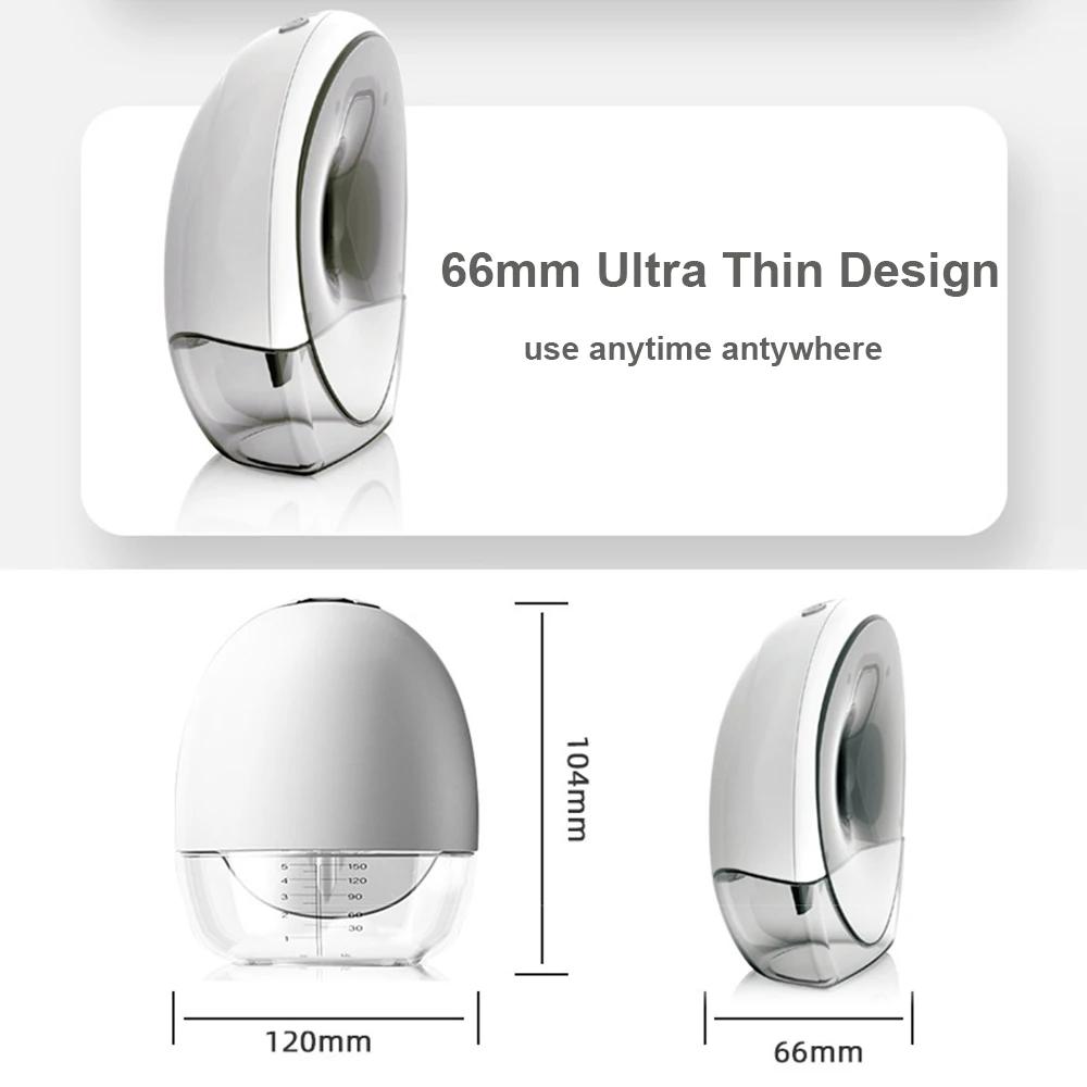 Tire-lait Portable mains libres, électrique, Portable, collecteur de lait d'allaitement sans BPA