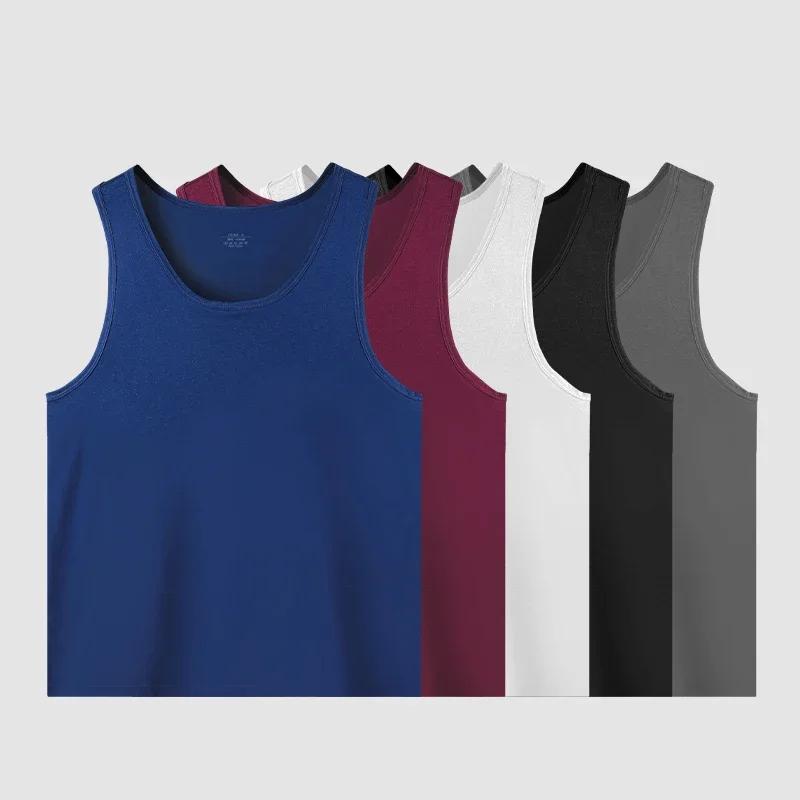 Gilet en pur coton pour hommes, respirant, mince, sport pour jeunes, fondation, hurdle I, ample, été