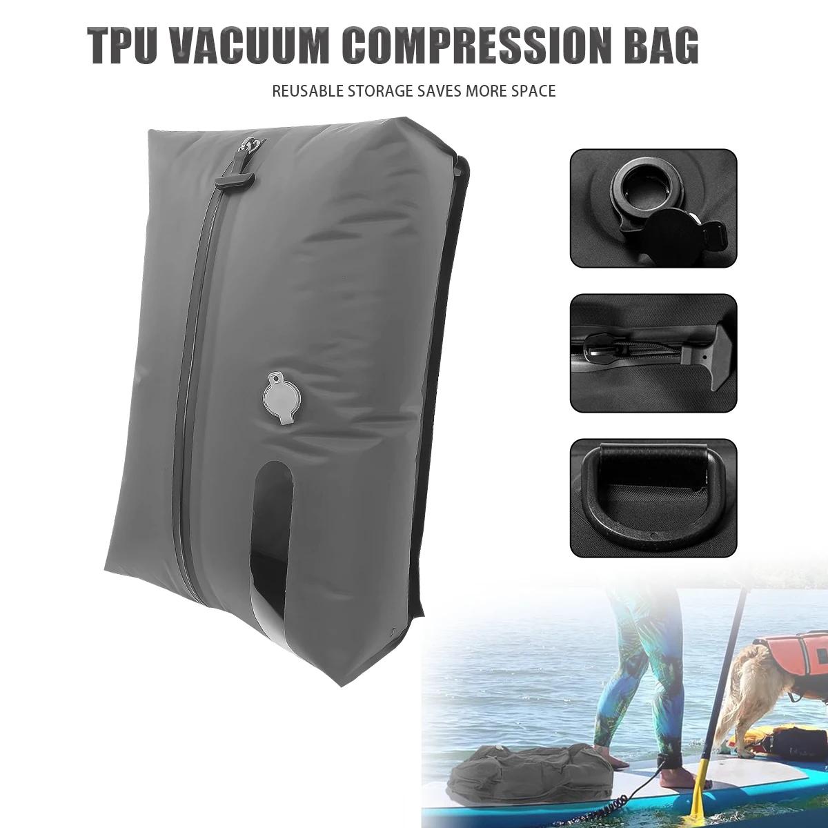 Sac de Compression sous vide, sac de rangement de bagages de voyage, sac de rangement de vêtements,