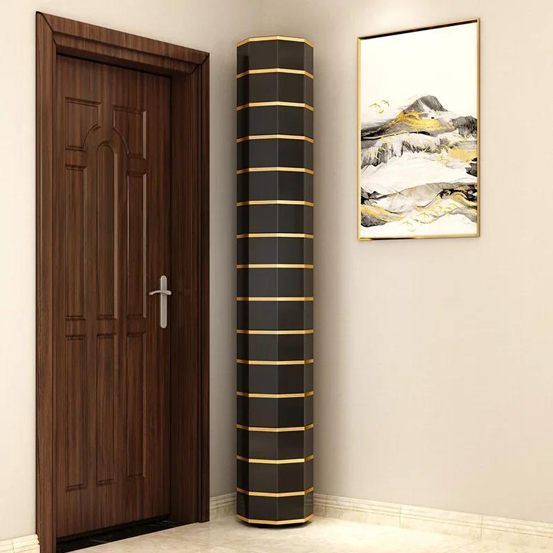 360 ° Armoire à chaussures rotative pour salon 6-14, étagères à chaussures multicouches, rangement