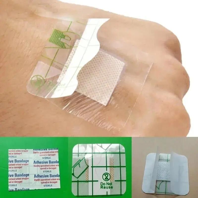Bandage carré pour enfants, Patch médical imperméable pour plaies, premiers secours pour coupes et A