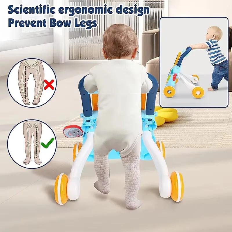 PANGDUBE Déambulateur éducatif précoce pour bébé avec jouet d'artboard Activités pour bébé Apprentis