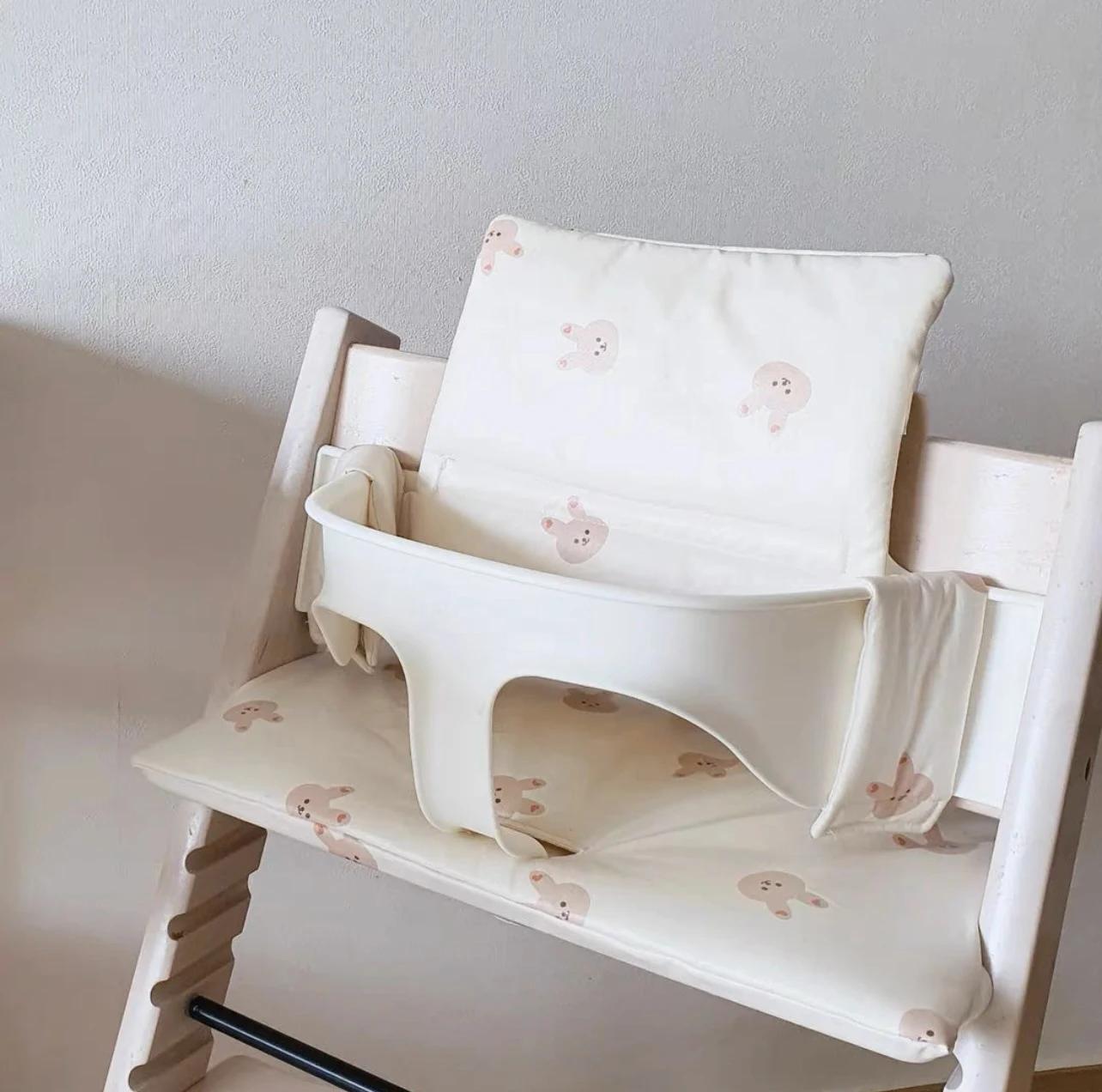 Coussin de chaise antidérapant pour bébé - Portable et intégré pour chaise de croissance