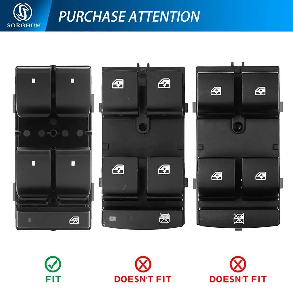 Interrupteur de vitre électrique avant gauche, pour Chevy Silverado GMC Sierra Traverse HHR Yukon Bu