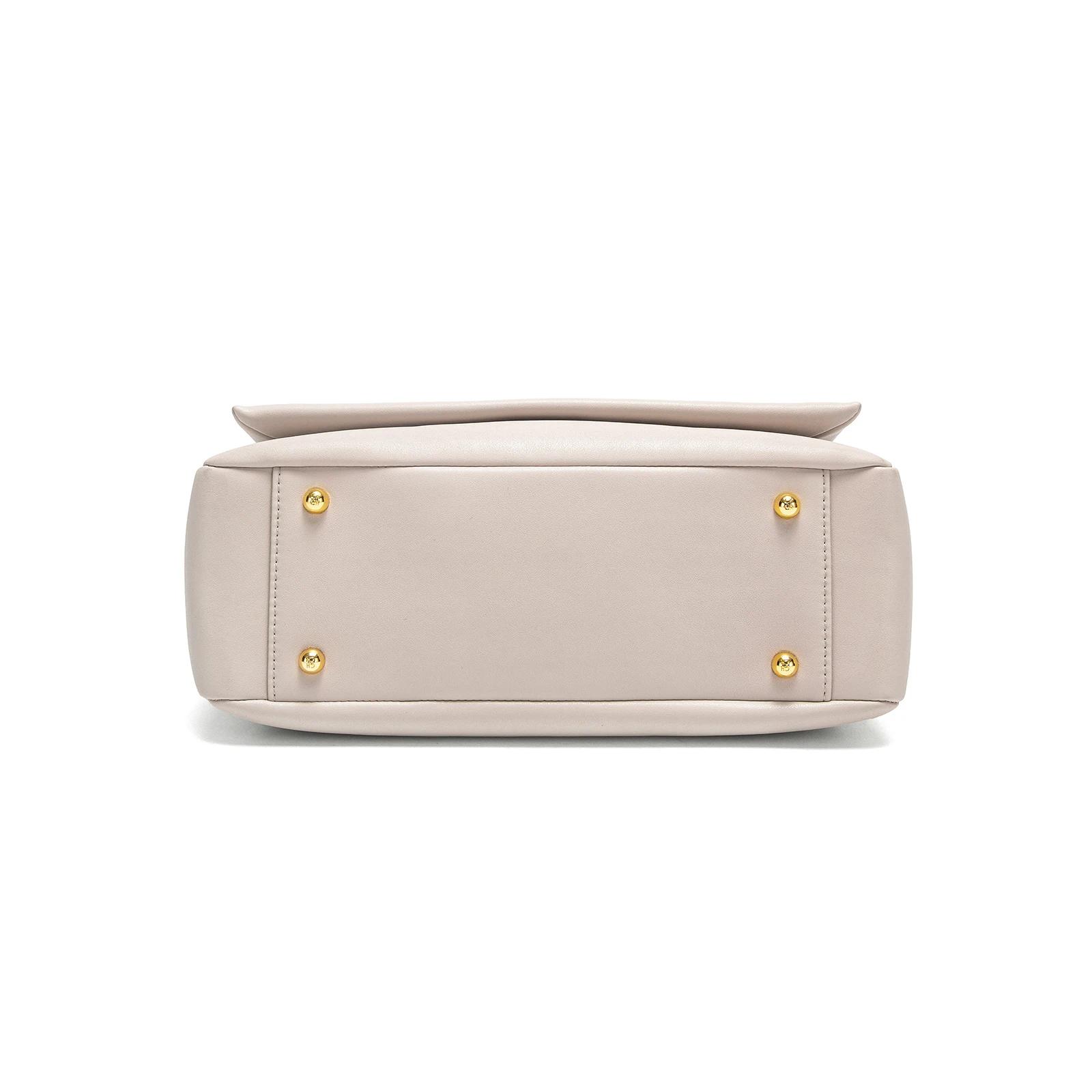 CHCH – sac à main pour chambre simple pour femmes, sac à main beige à rabat pour les déplacements qu