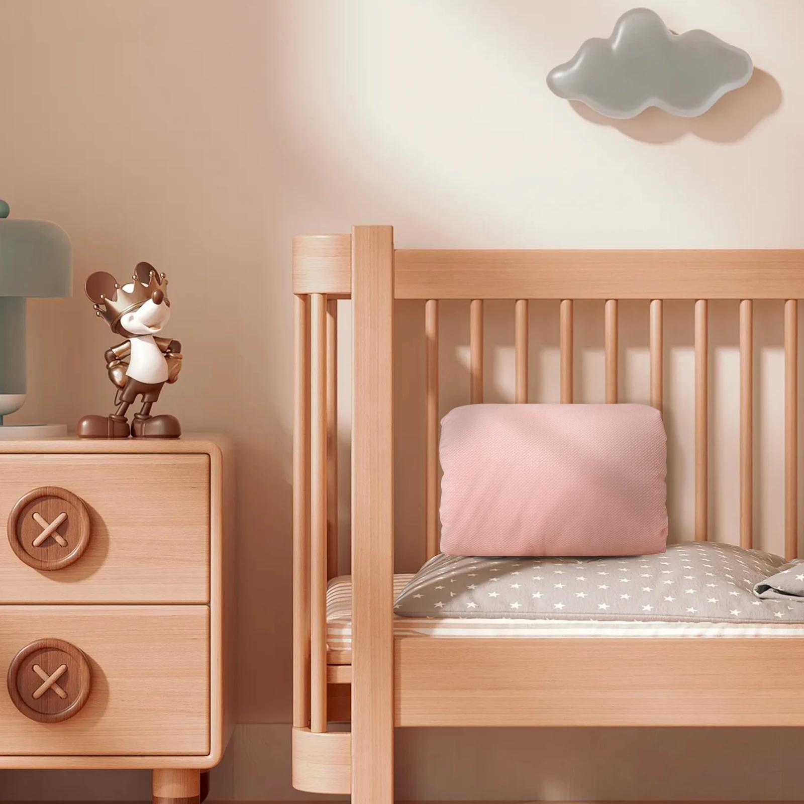 Oreiller d'allaitement peluche pour bébé - Coussin confortable avec bras chauds pour période lactation
