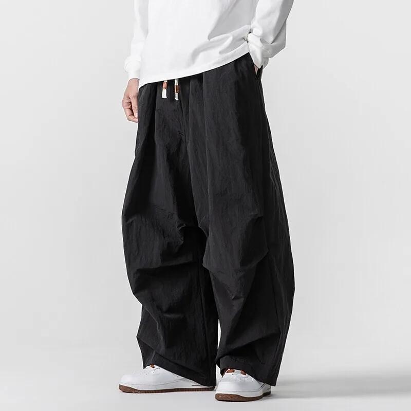 Pantalon Cargo de Style américain pour hommes, décontracté, surdimensionné, mode printemps été, saro