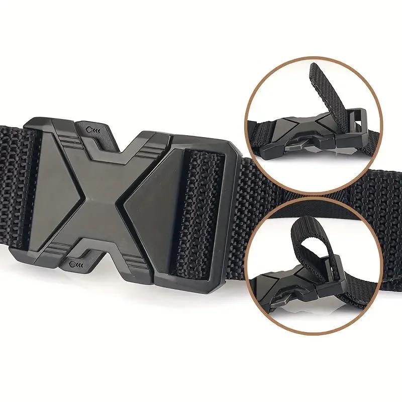 Ceinture de l'armée pour hommes, 2 pièces, chasse en plein air, tactique, alpinisme en plein air, mu