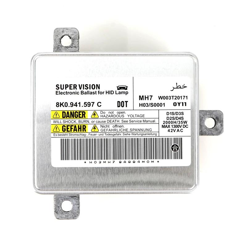 8K 0941597 Ampoules de phares de voiture C, Ballast au xénon HID pour Audi A1 A3 A4 A5 A6 A7 A8 Q5 Q