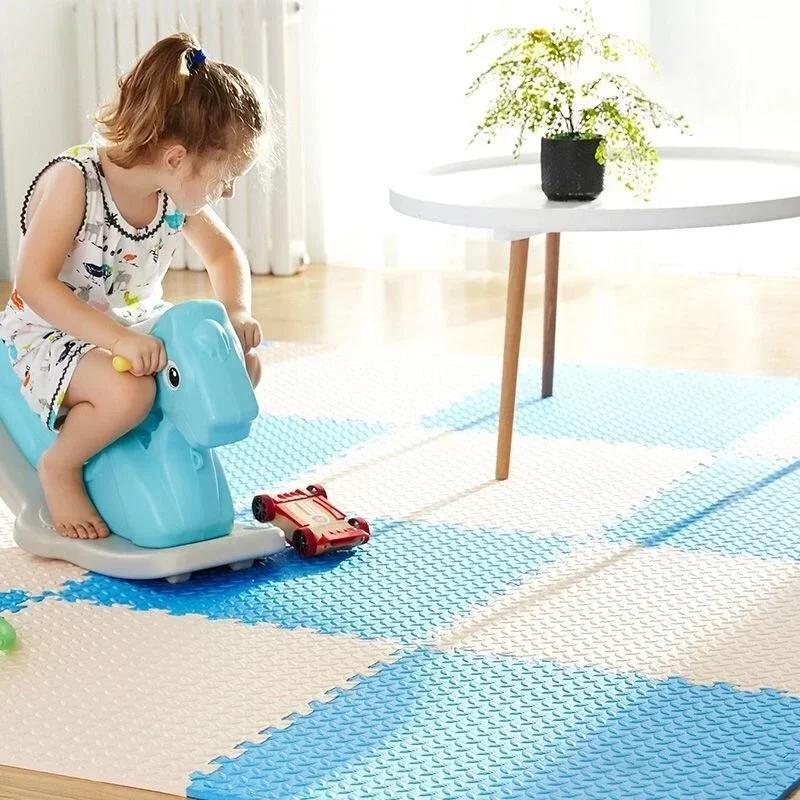 Puzzle de Sol pour Bébé, 8 à 16 Pièces, Tapis, Matelas, OligFoam, Couverture, Jouets, Polymères, 30x