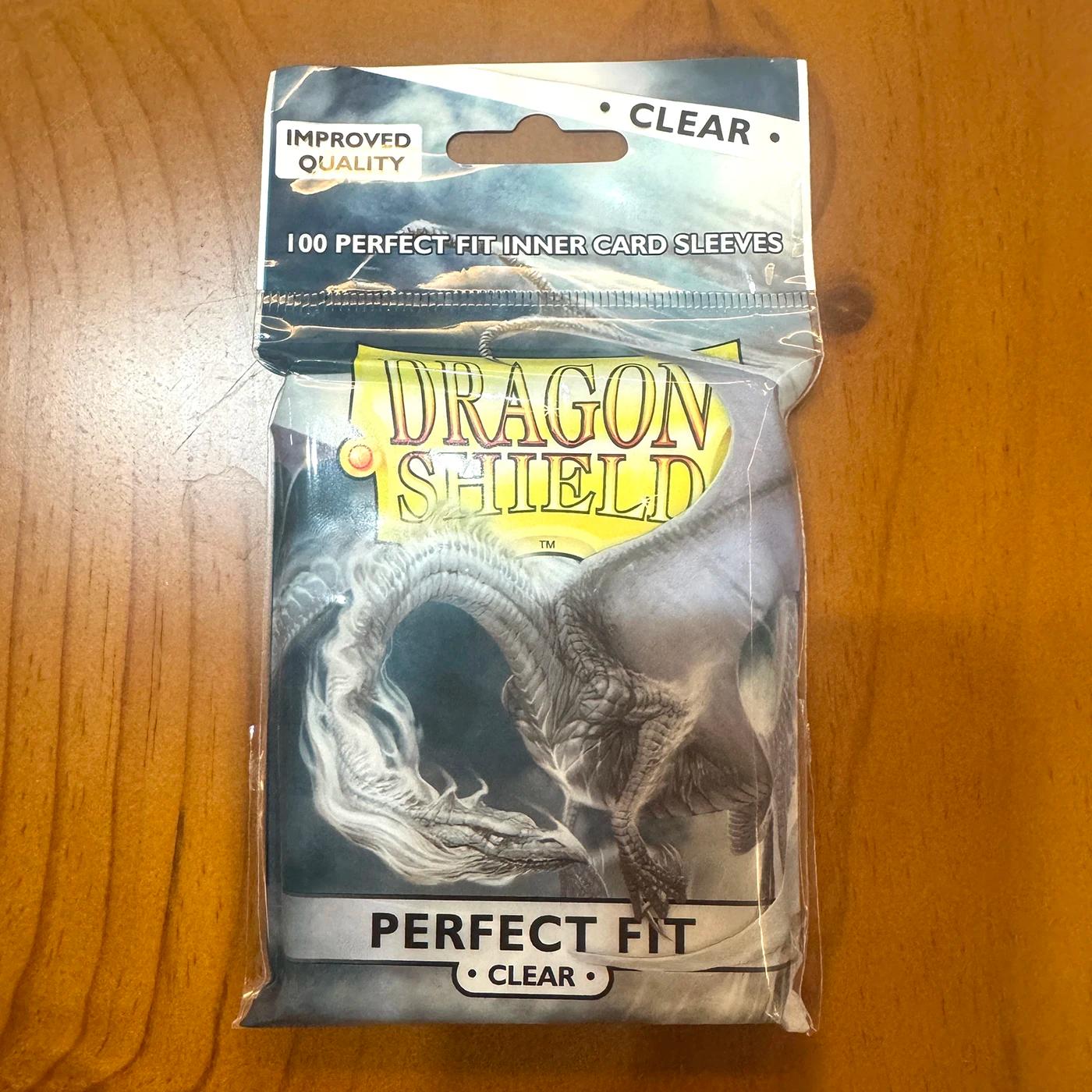Dragon Shield – pochettes intérieures transparentes, taille Standard 100ct, protecteurs de cartes, p