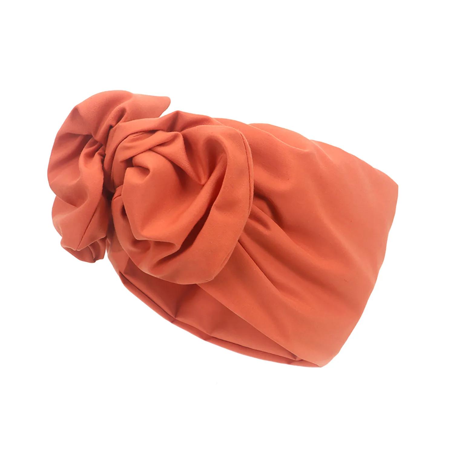 Femme musulman foulard casquette coton bandeau africain bandeau élégant rétro Turban pour dames bonn