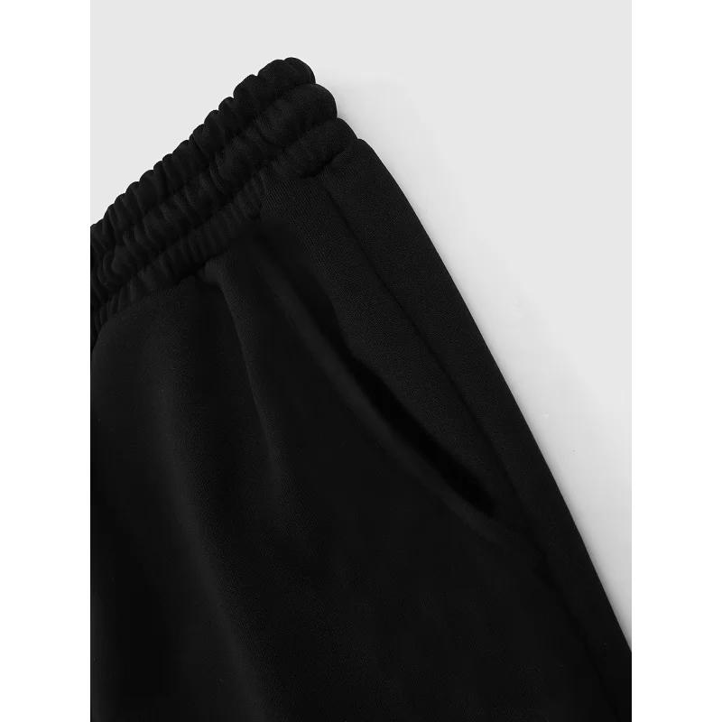 Jogging décontractés pour hommes | Imprimé croisé à pointes | Cordon de serrage à revers | S-3