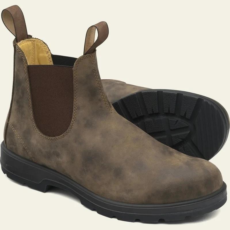 Bottes décontractées à la mode pour hommes, semelle extérieure confortable et Durable, chaussures de