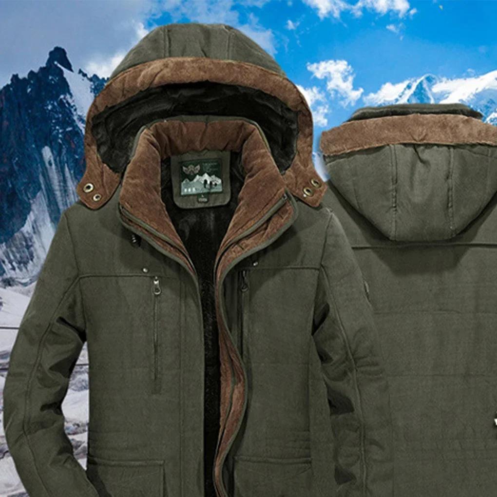 Épais chaud hommes rembourré Parkas coton veste épais décontracté hommes Parkas hiver tendance S-6XL