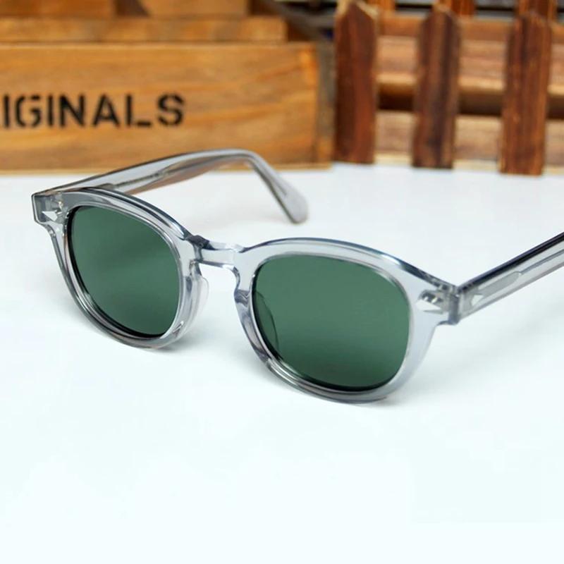 Lunettes de soleil homme Johnny Depp Lemtosh lunettes de soleil polarisées femme marque de luxe Vint