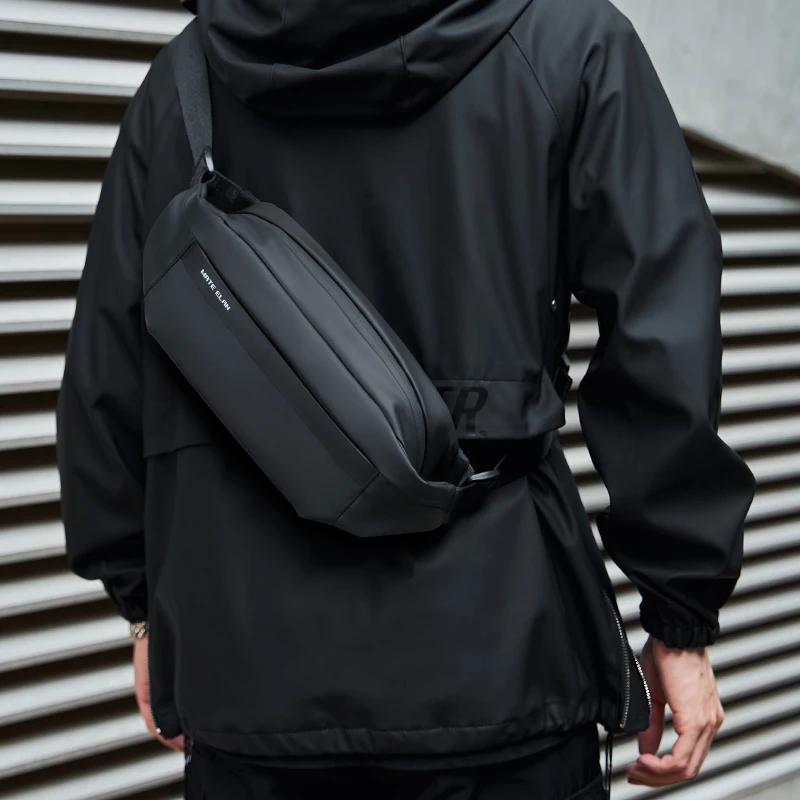 MATE ELAN solide imperméable hommes bandoulière sac à bandoulière quotidien voyage sport Fanny Pack