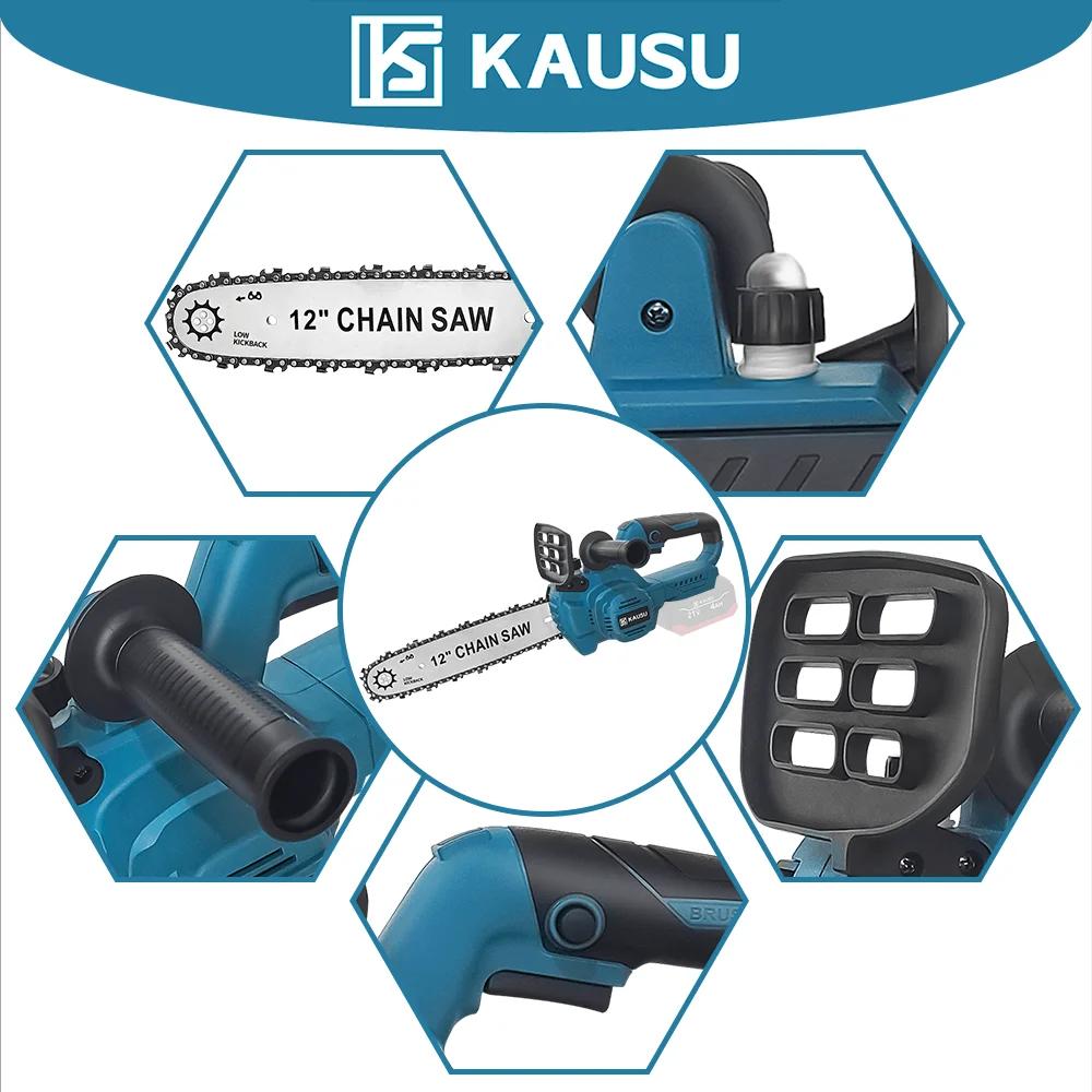 Makita – tronçonneuse électrique sans balais de 12 pouces, 21V, sans fil, Rechargeable, Machine de c
