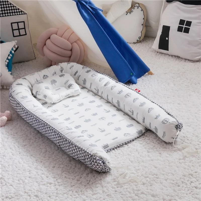 Lit de couchage pare-chocs pour bébé, berceau Portable pour bébé, berceau pour nouveau-né, couffin d