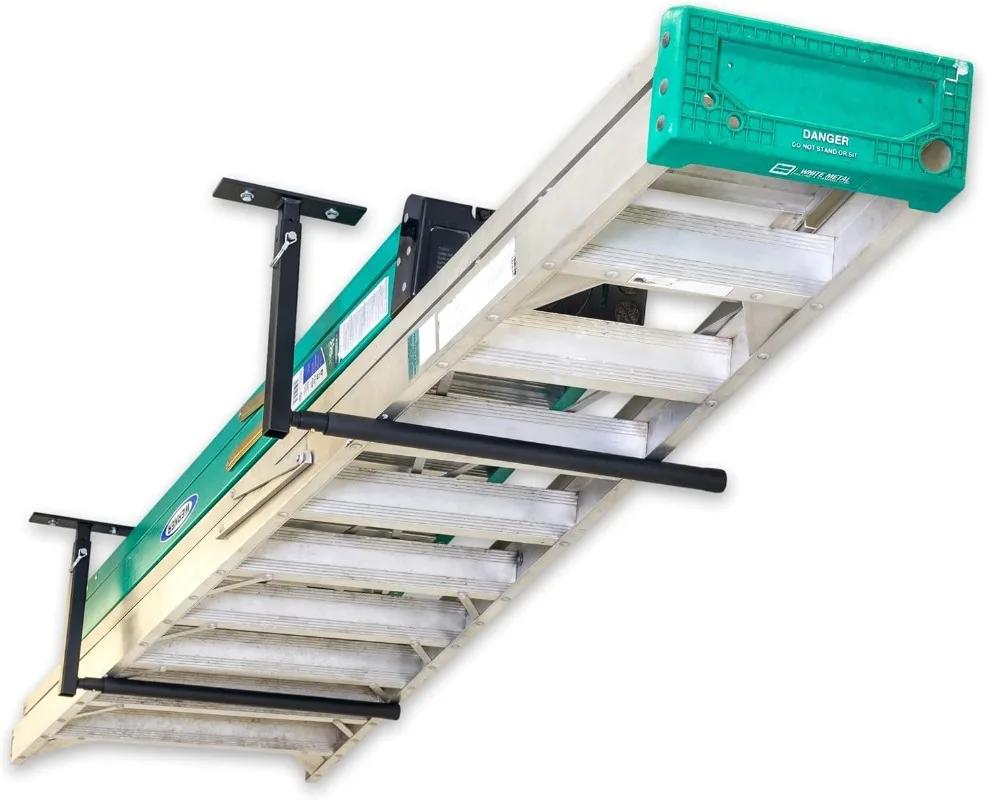 Support de plafond réglable – Support d'échelle de plafond de garage Hi Port 2 | Rangement d'échel