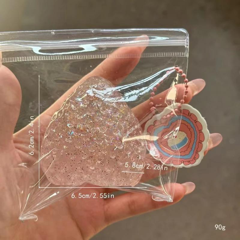 Jouet Fidget Squishy Taba aux fraises – Jouet anti-Stress à rebond lent pour enfants, adultes, burea