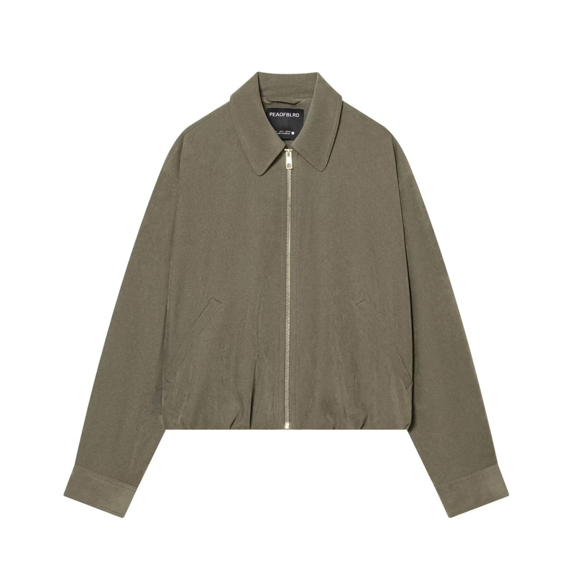 Ensemble veste et pantalon décontracté pour femme, veste de pilote ample et Simple à manches longues