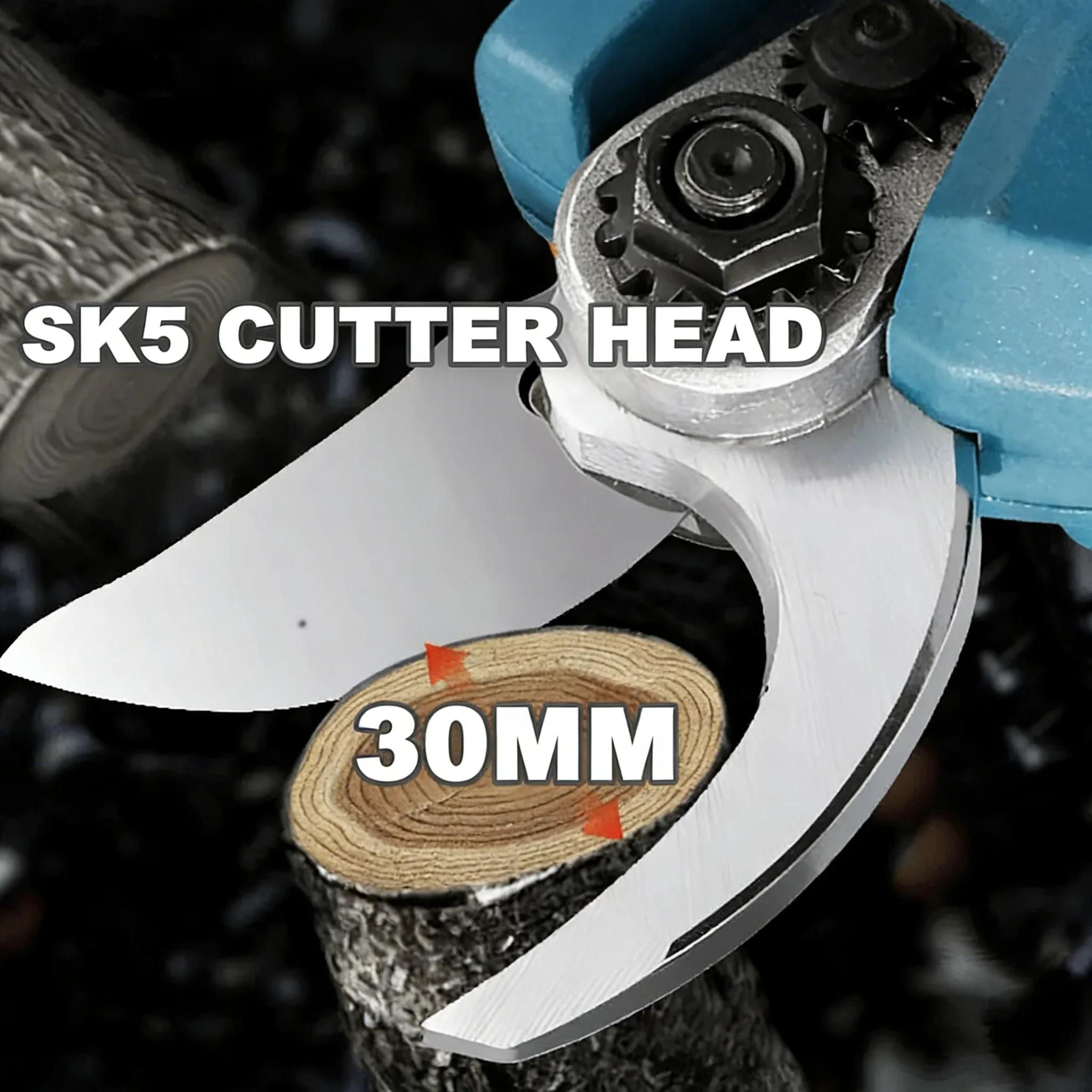 Sécateur électrique sans fil Makita, outil de jardinage, coupe-branches, ciseaux de jardin électriqu