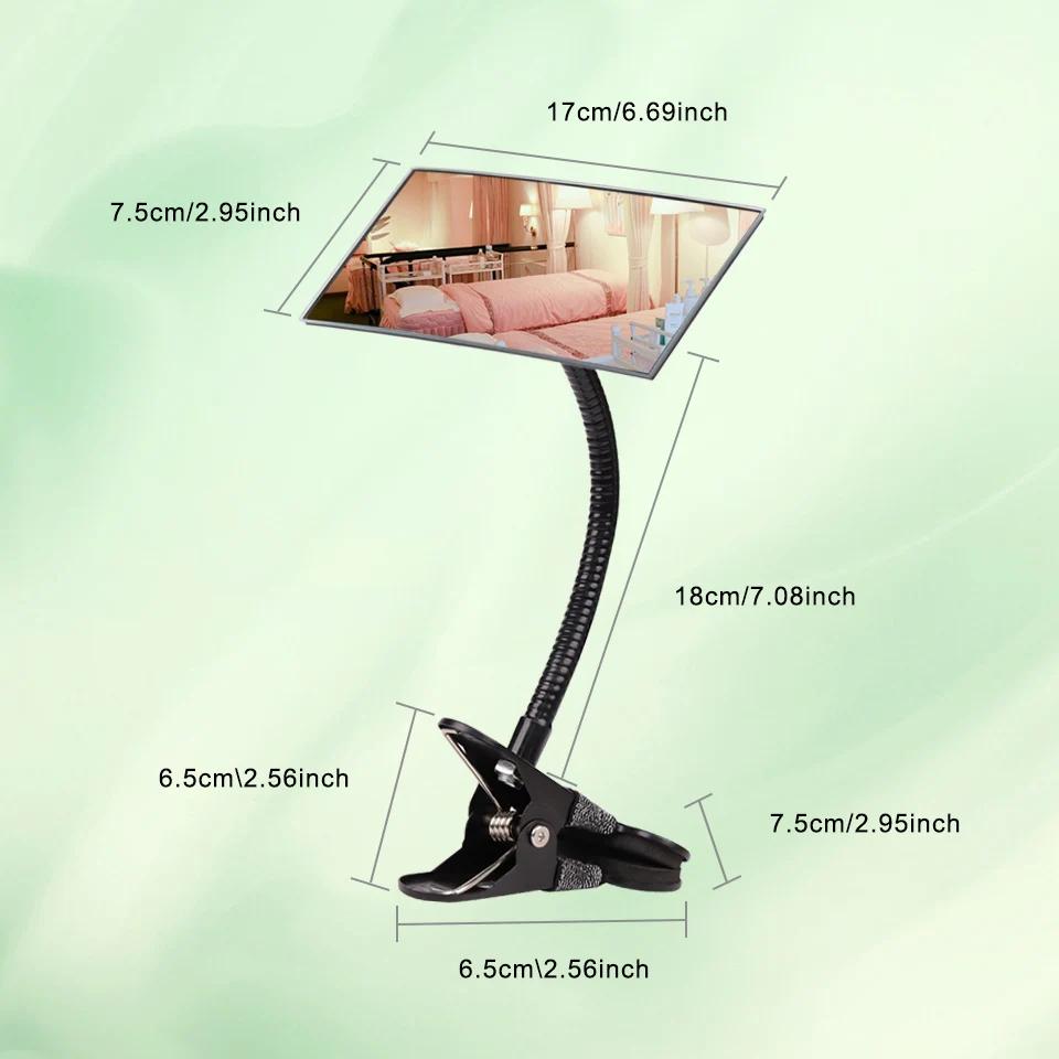 Extension de cils lampe de Salon miroirs de maquillage pince sur ordinateur bureau cils accessoires