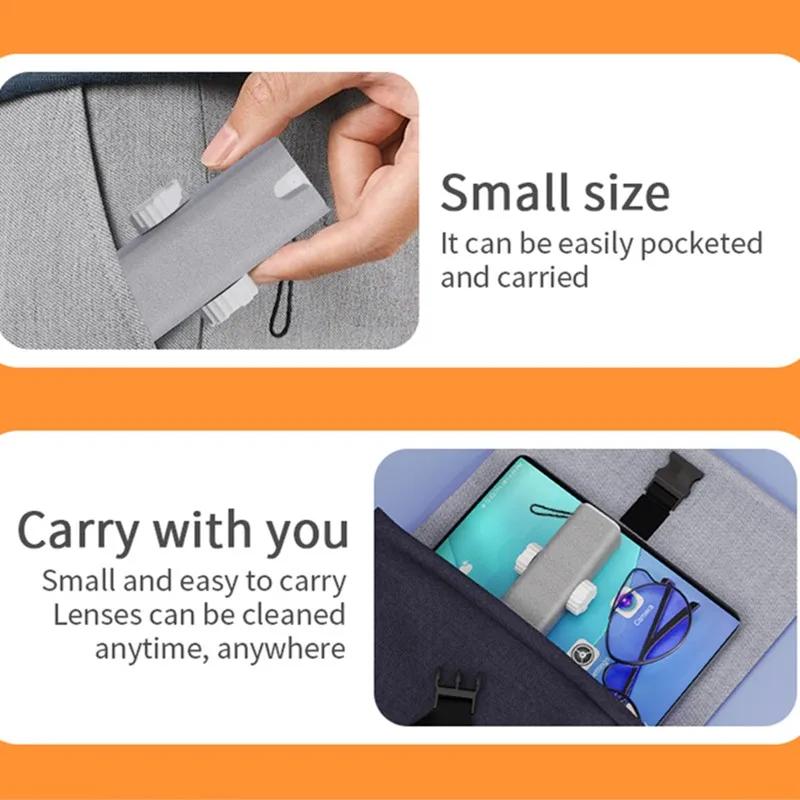 Kit de nettoyage de lunettes - Spray pour lentilles et chiffon en microfibre pour lunettes anti-lumi