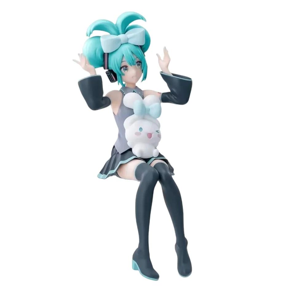 Anime Hatsune Miku Cos raton laveur démon oreilles de chat cannelle Kawaii Miku fille Anime Figure P
