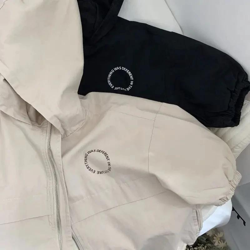 2025 nouveau printemps garçons filles veste à capuche enfants enfant en bas âge automne dessin animé