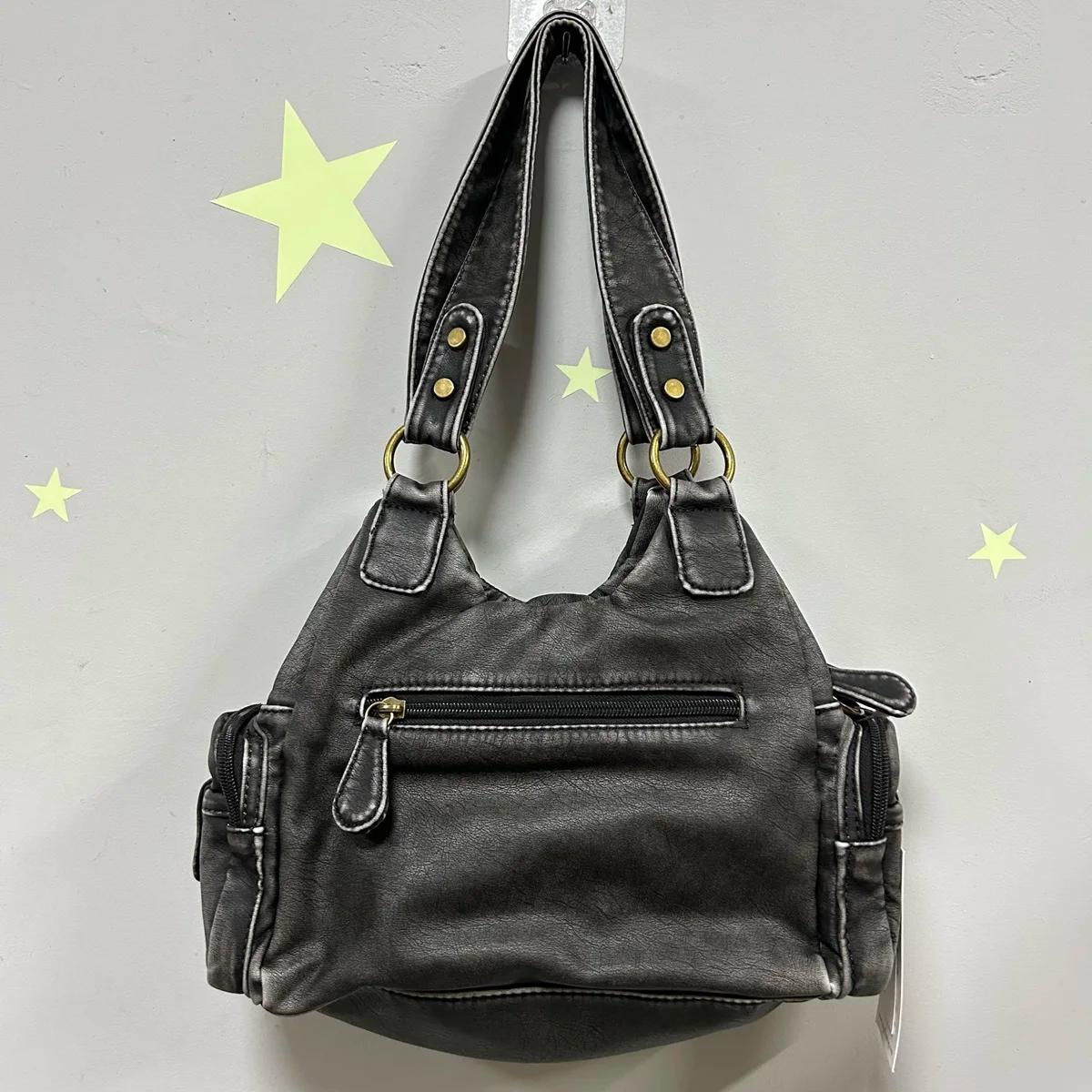 Sacs à main pour femmes, petit sac à bandoulière, fourre-tout souple, sacoche à la mode multi-poches