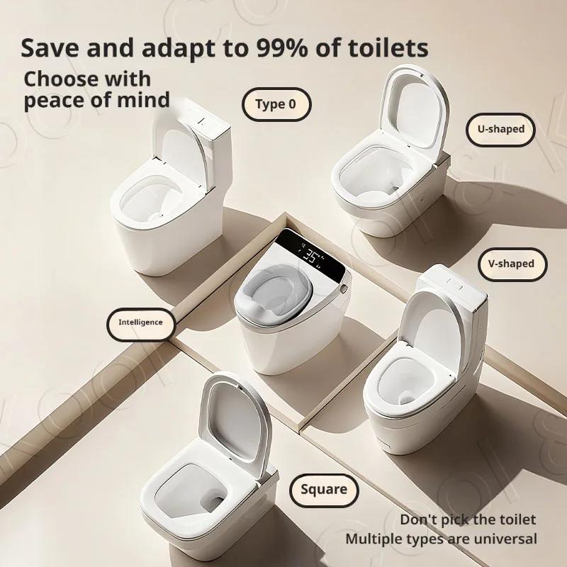 Siège de toilette universel pour enfants, siège de toilette anti-éclaboussures pour garçons et fille