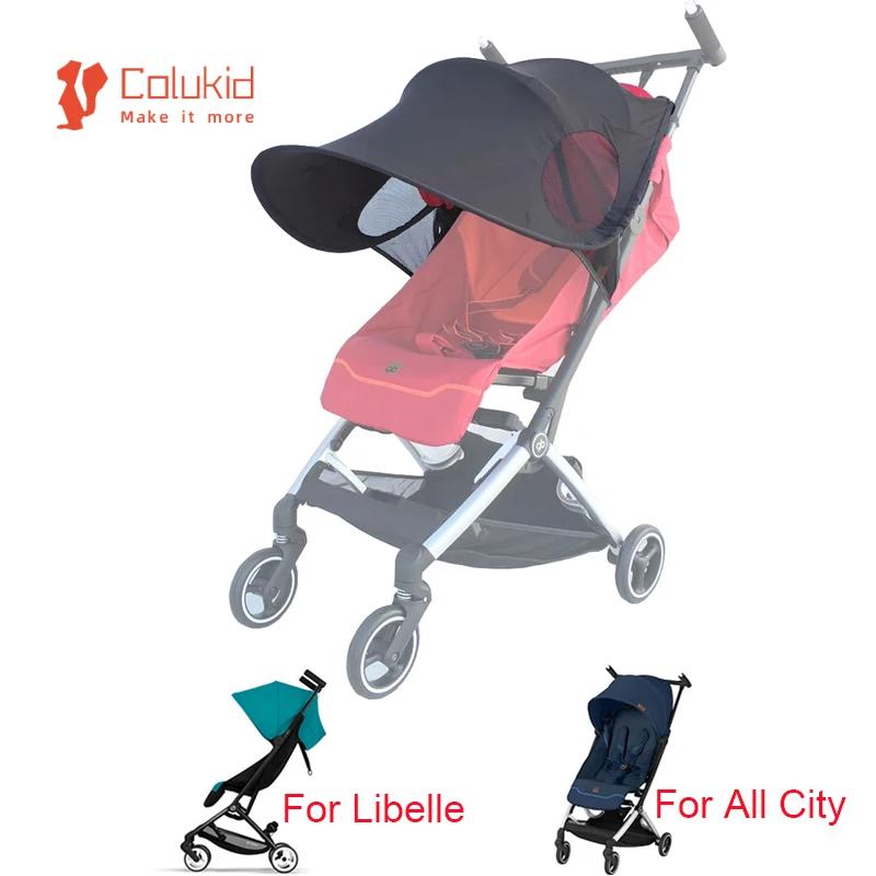 KID COLU ® Accessoires de poussette pour bébé, pare-soleil, housse d'auvent extensible pour Cybex