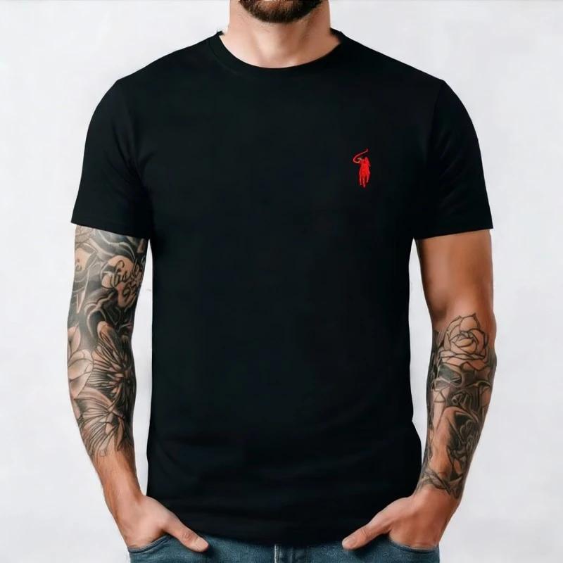 T-shirt Homme Haut de Gamme en Coton Soyeux Respirant à Manches Courtes – Collection Été Paul Brand