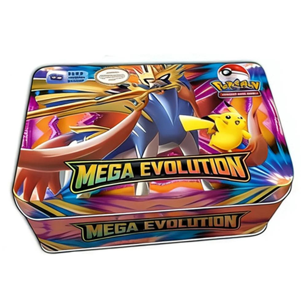 MEGA EVOLUTION 42 pièces cartes Pokemon jouets de combat origine perdue boîte Pokemons avec Pikachu