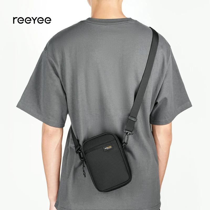 ReeYee Sac à bandoulière étanche pour téléphone, sac à bandoulière léger et compact de 1 L, sac à ma