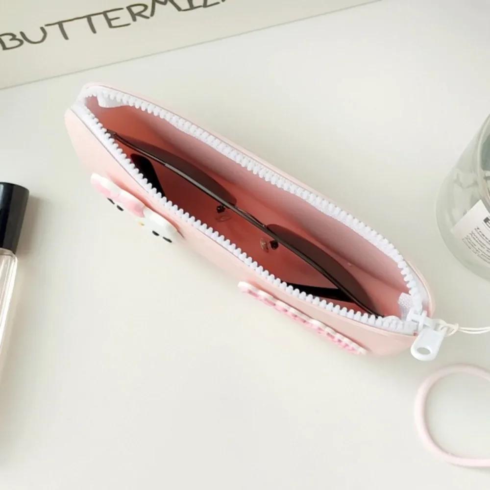 Sac à lunettes en Silicone, sac pour petits articles, boîte à lunettes étanche, sac pour pièces de m
