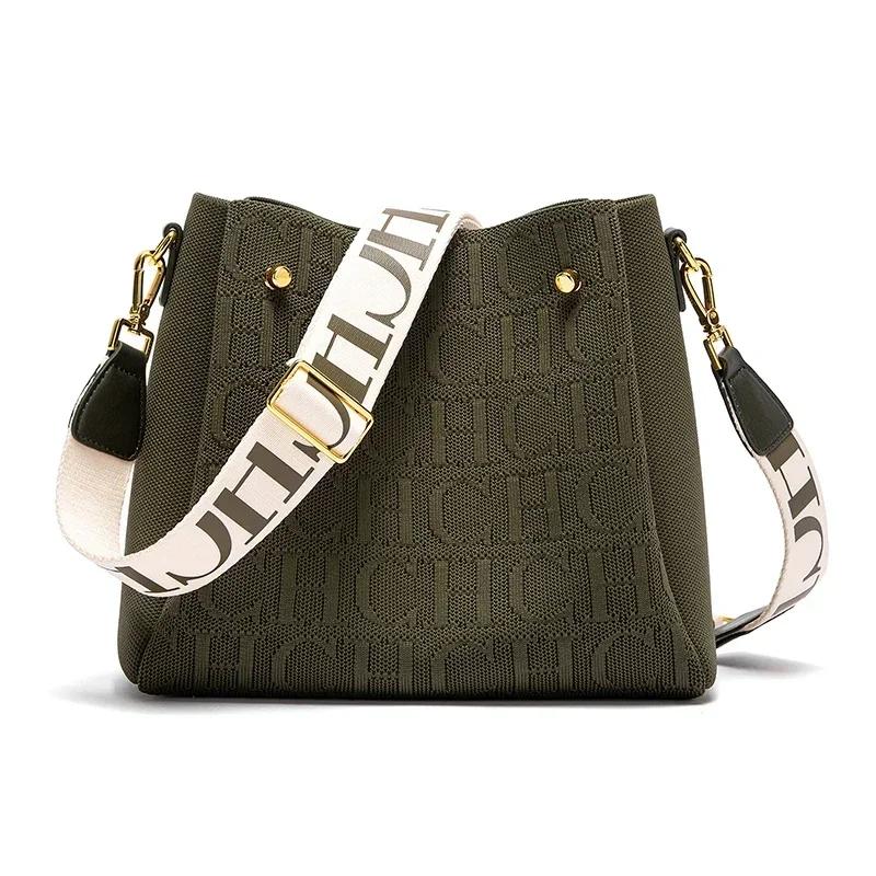 CH automne hiver classique sac à bandoulière marque tempérament à la mode décontracté grande capacit